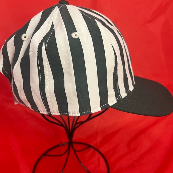 KITH SCRIPT STRIPED DAD HAT-waffle - Picture 3 of 7